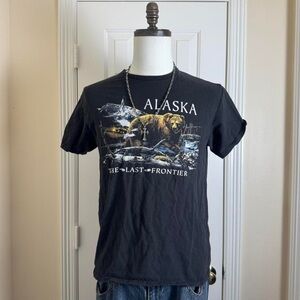 Alaska Graphic Tee in Black